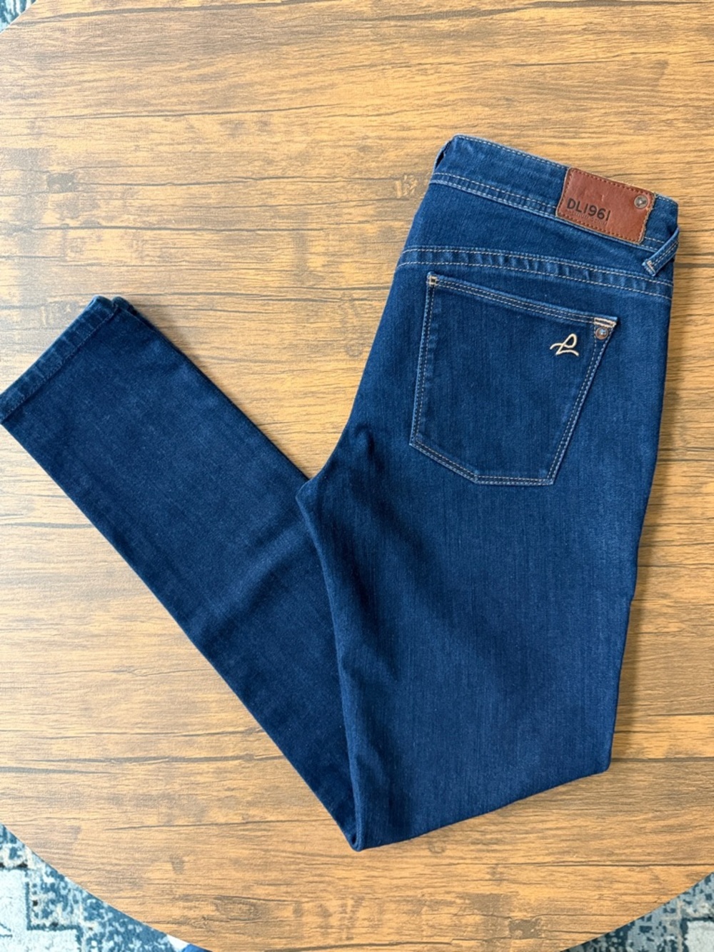 DL1961 Amanda Skinny Jeans Women’s Size 30 Dark Wash 4-Way Stretch